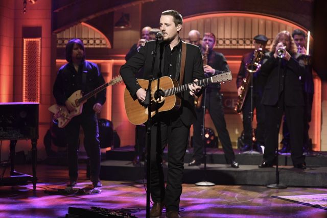 Sturgill Simpson performed "Keep It Between the Lines" and "Call to Arms"